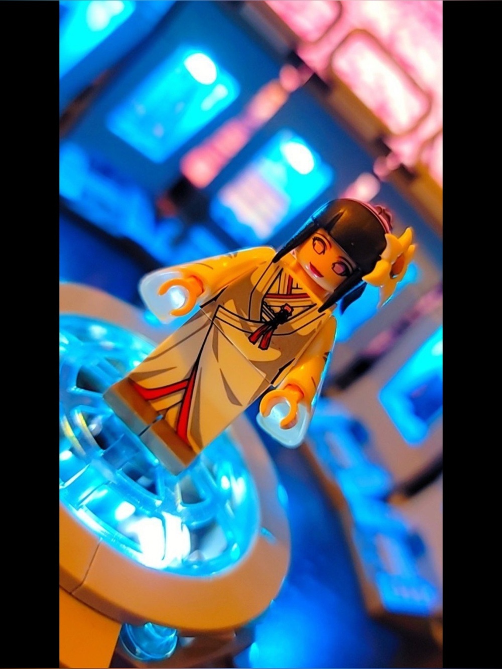Naruto Hinata Minifigure Lego Compatible